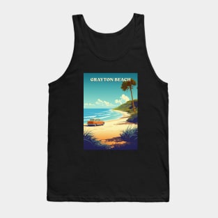 Grayton Beach Florida | Retro Travel Style Tank Top